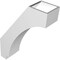 Ekena Millwork 5-in. W x 16-in. D x 22-in. H Imperial Architectural Grade PVC Knee Brace BRCP05X16X22IMP - alternate 4